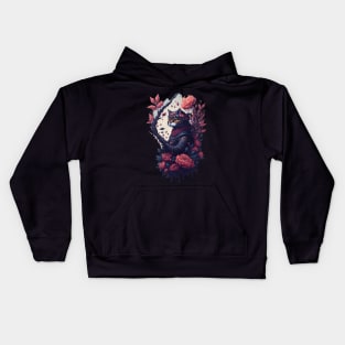 Cute Stealth Ninja Cat Kids Hoodie